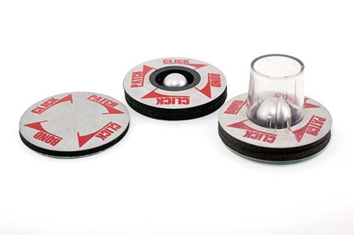 CP125 - Standard Flat or Domed Click Patch®